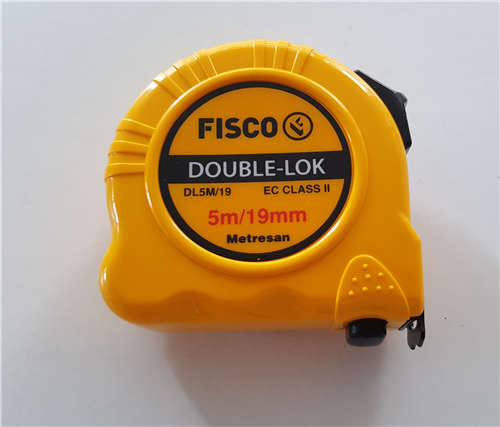 FISCO ÇELİK METRE DOUBLE-LOCK 5 M/19 mm DL
